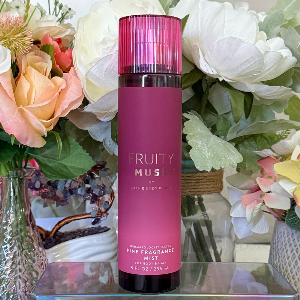 🆕 🍇 BATH & BODY WORKS “FRUITY MUSK” FINE FRAGRANCE MIST. BRAND NEW. FULL SIZE.